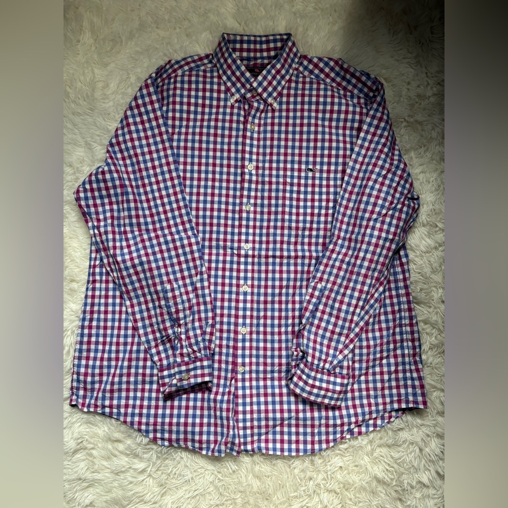 Vineyard Vines Men’s Long Sleeve Button Down XXL